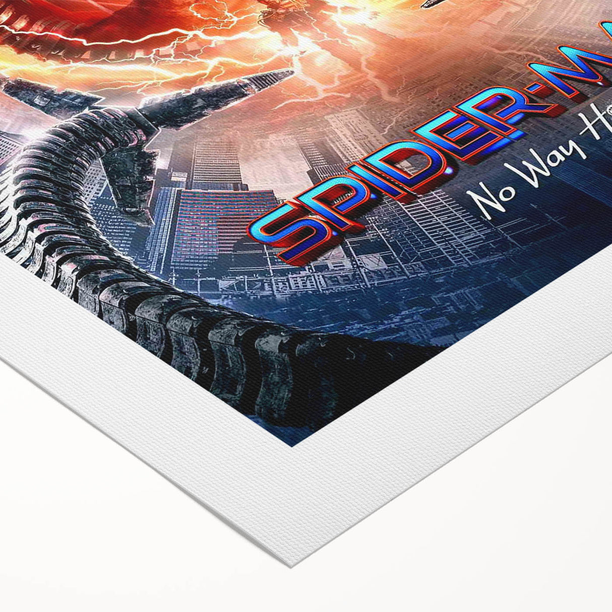 Spider-Man No Way Home Poster – 2020s Vintage Movie Print