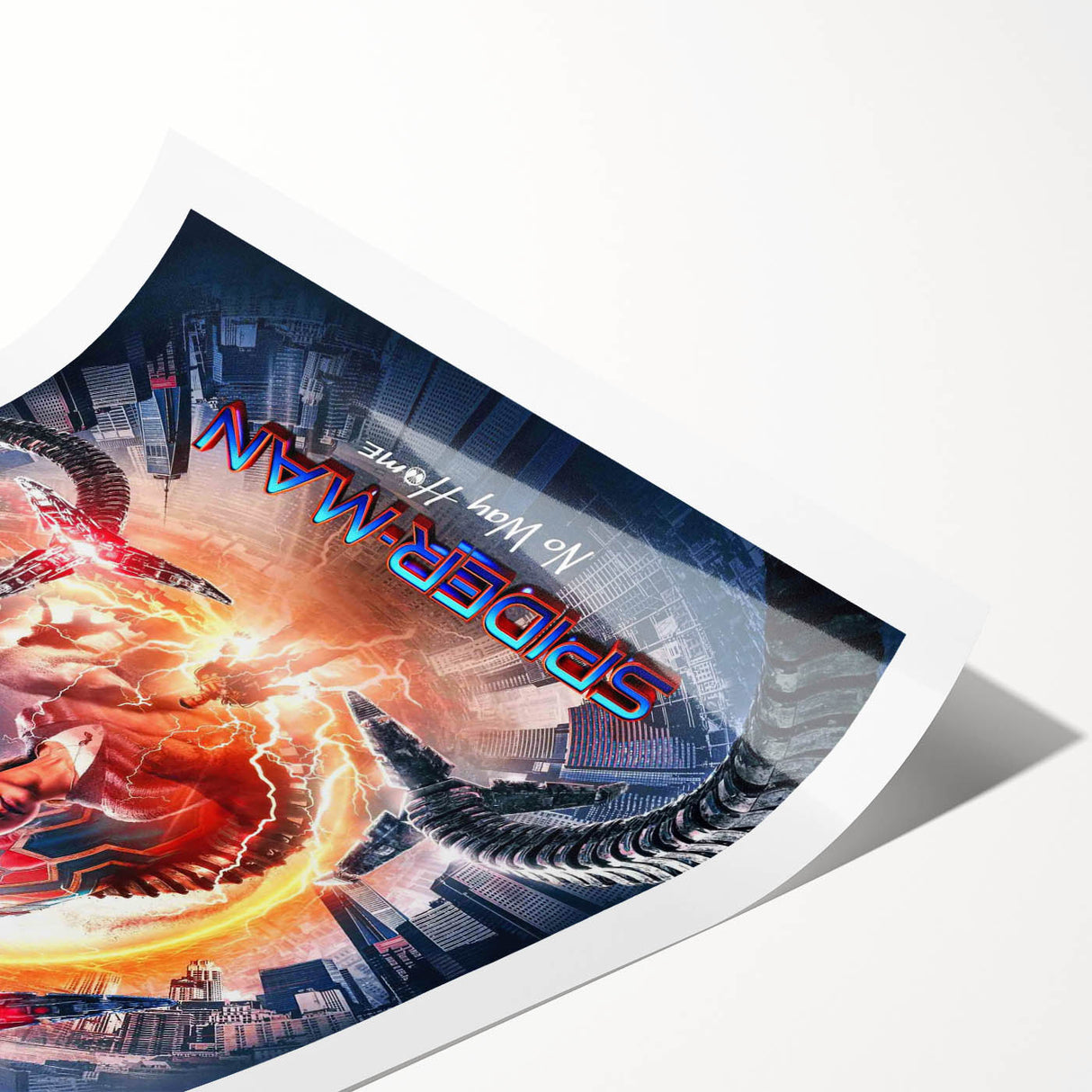 Spider-Man No Way Home Poster – 2020s Vintage Movie Print