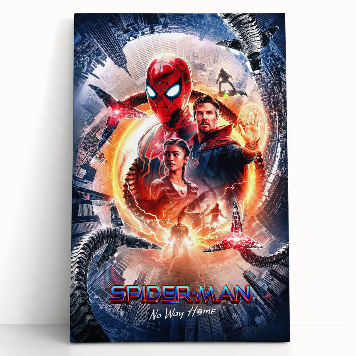 Spider-Man No Way Home Poster – 2020s Vintage Movie Print