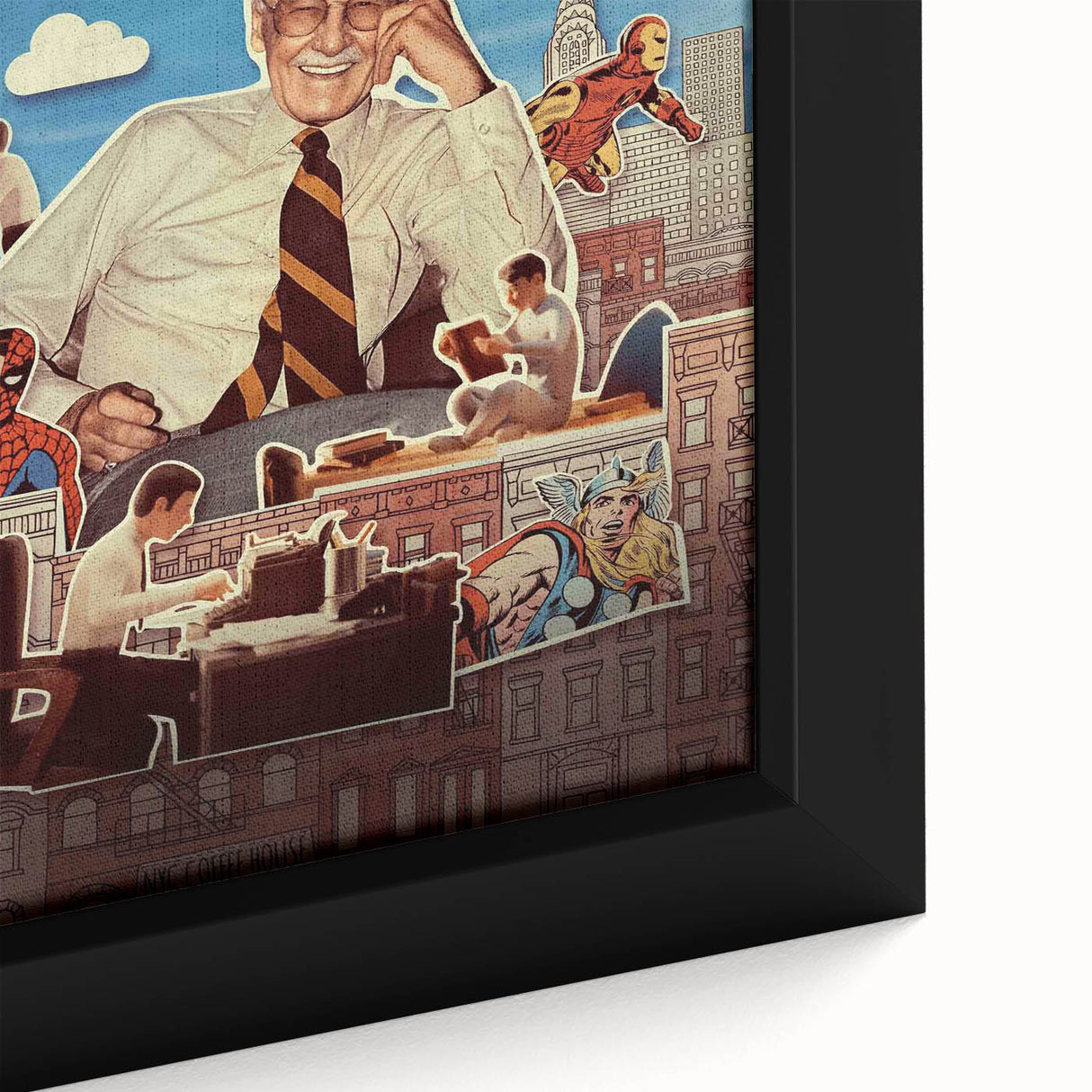 Stan Lee 2020s Vintage Movie Poster – Retro Comic Book Art Print