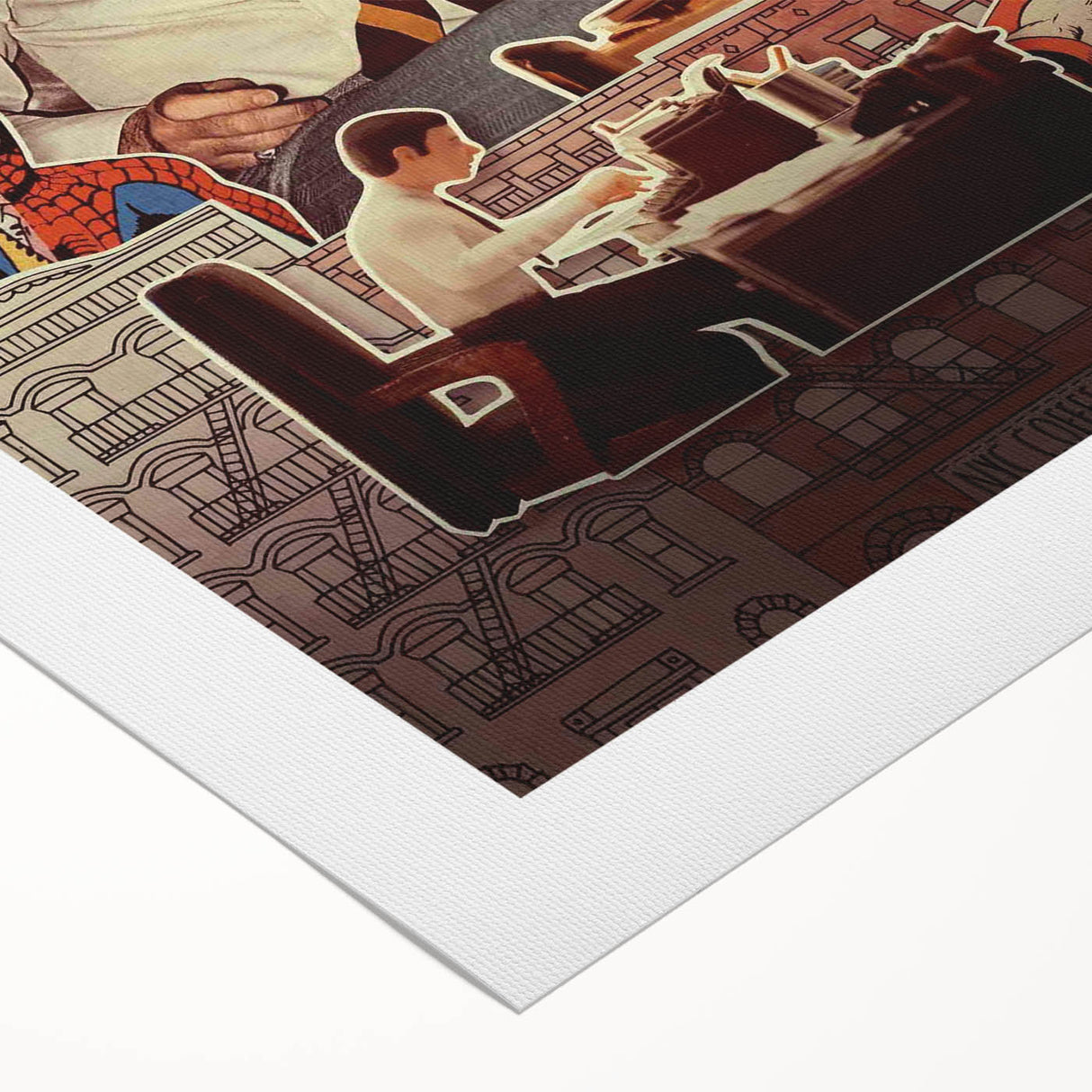 Stan Lee 2020s Vintage Movie Poster – Retro Comic Book Art Print