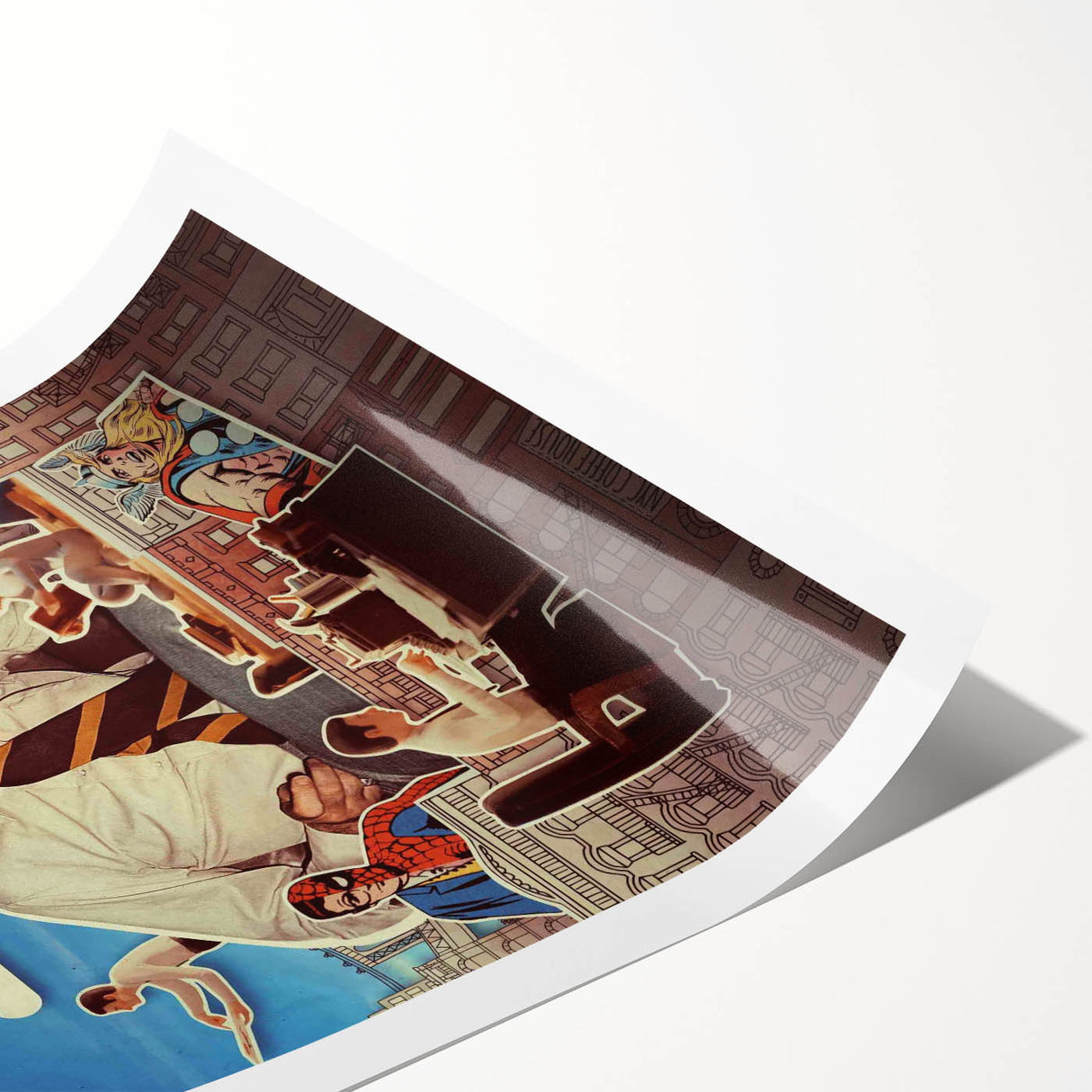 Stan Lee 2020s Vintage Movie Poster – Retro Comic Book Art Print