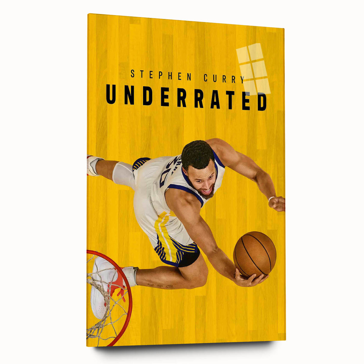 Stephen Curry Underrated Poster – 2020s Vintage Movie Print