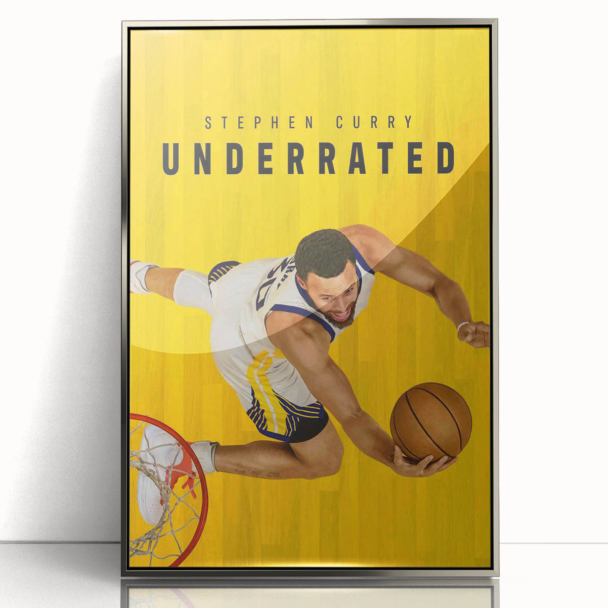Stephen Curry Underrated Poster – 2020s Vintage Movie Print