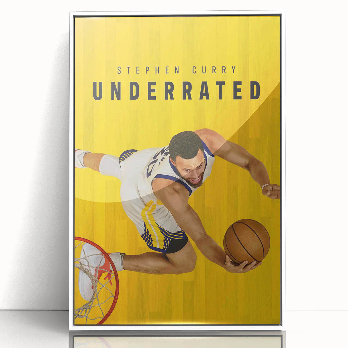 Stephen Curry Underrated Poster – 2020s Vintage Movie Print
