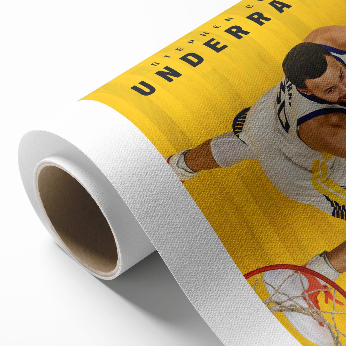 Stephen Curry Underrated Poster – 2020s Vintage Movie Print