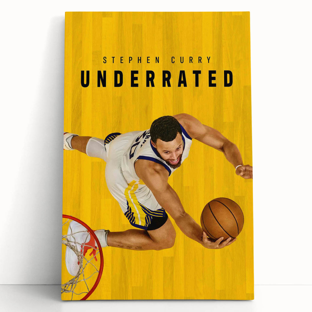 Stephen Curry Underrated Poster – 2020s Vintage Movie Print