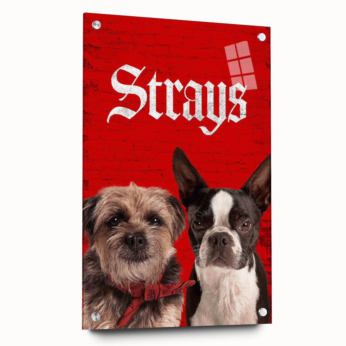 Strays 2020s Vintage Movie Poster – Retro Comedy Film Art Print