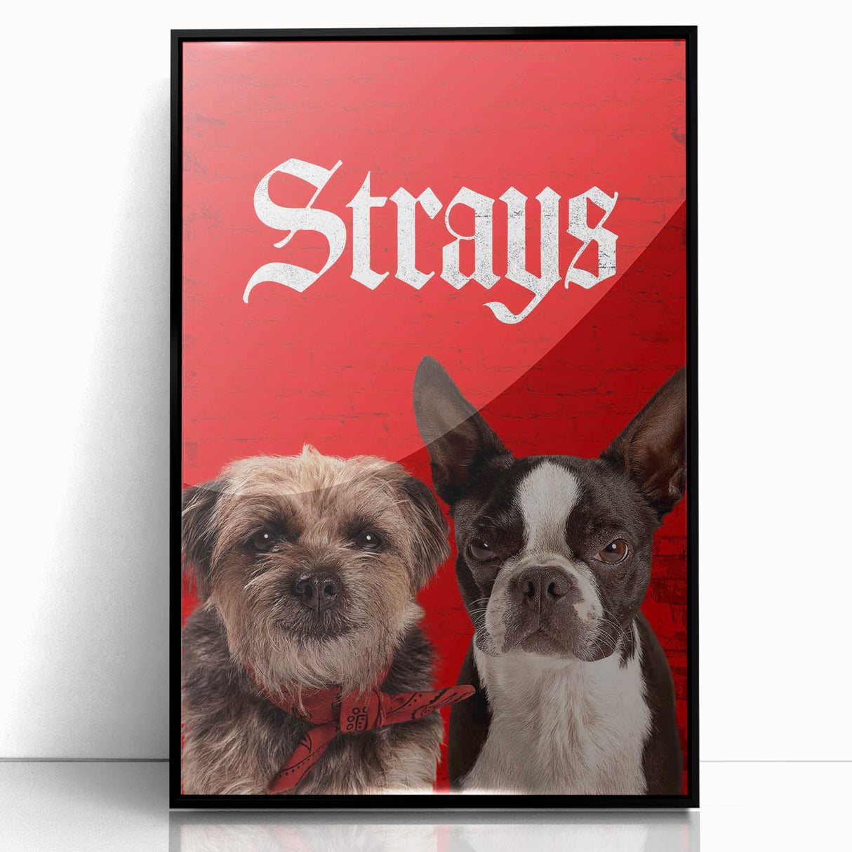 Strays 2020s Vintage Movie Poster – Retro Comedy Film Art Print