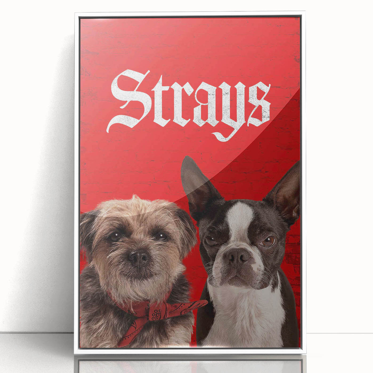 Strays 2020s Vintage Movie Poster – Retro Comedy Film Art Print