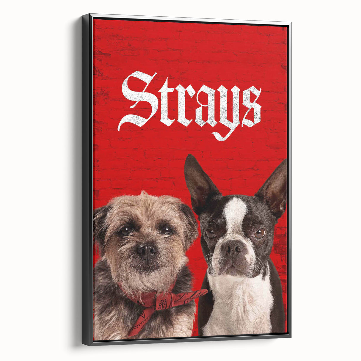 Strays 2020s Vintage Movie Poster – Retro Comedy Film Art Print