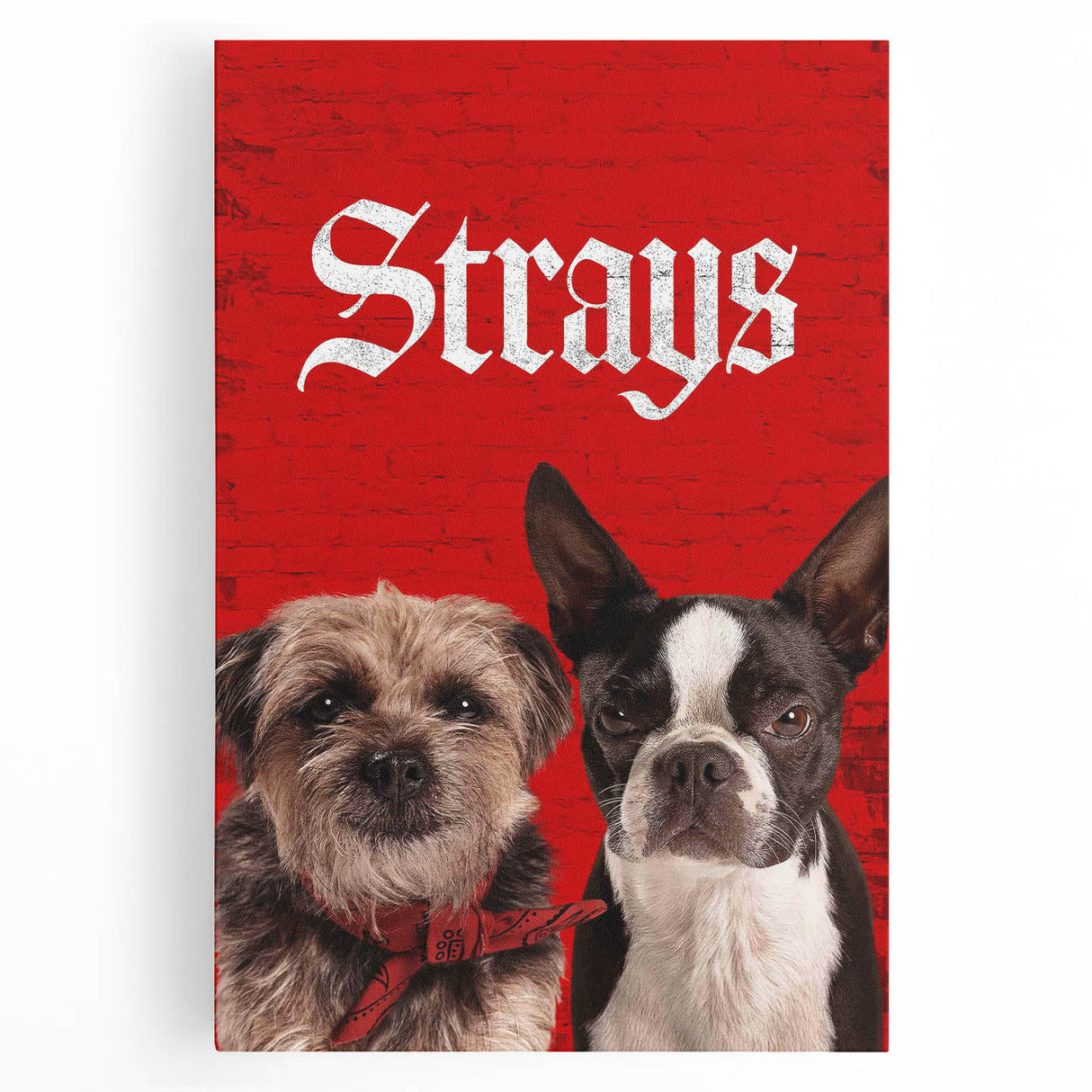 Strays 2020s Vintage Movie Poster – Retro Comedy Film Art Print