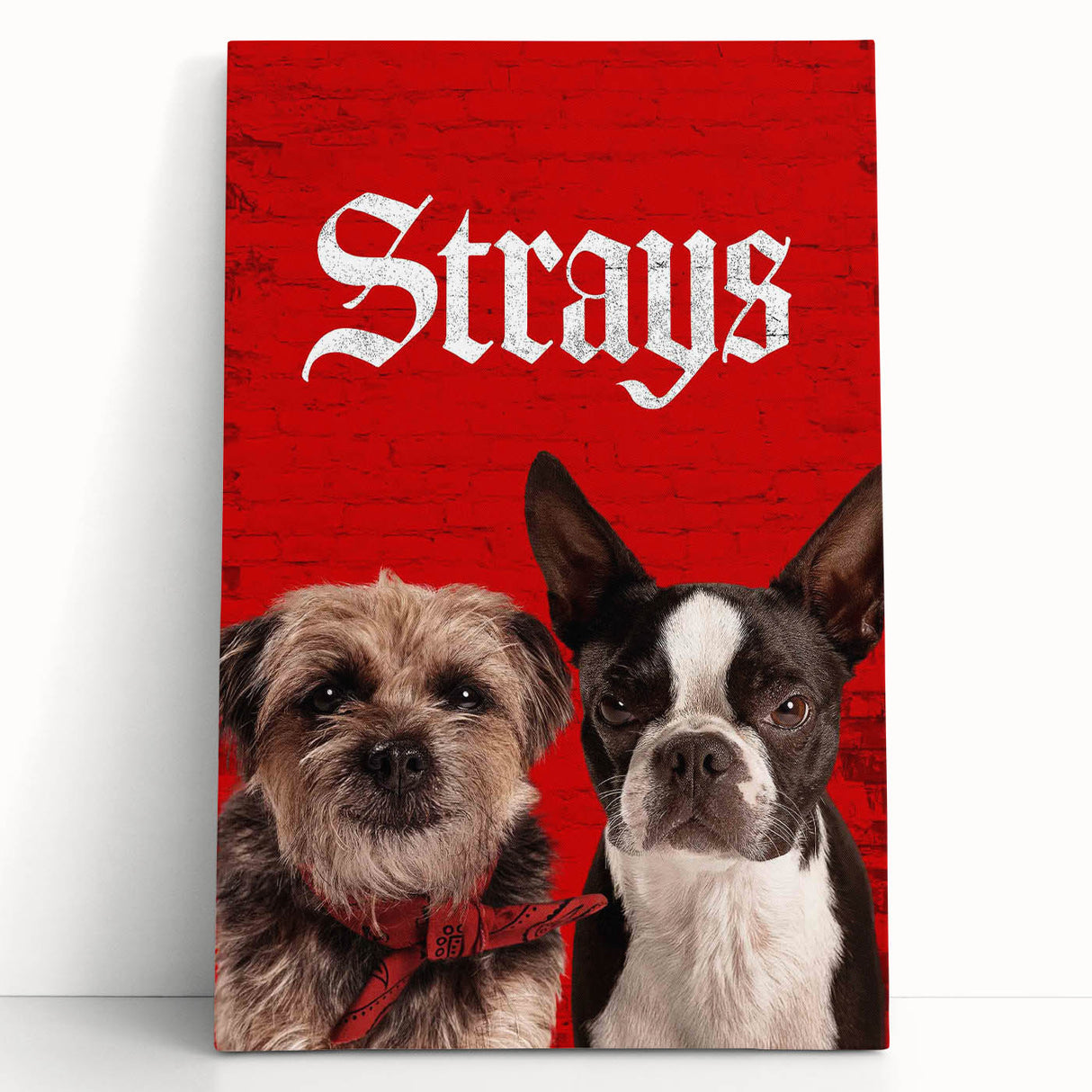 Strays 2020s Vintage Movie Poster – Retro Comedy Film Art Print