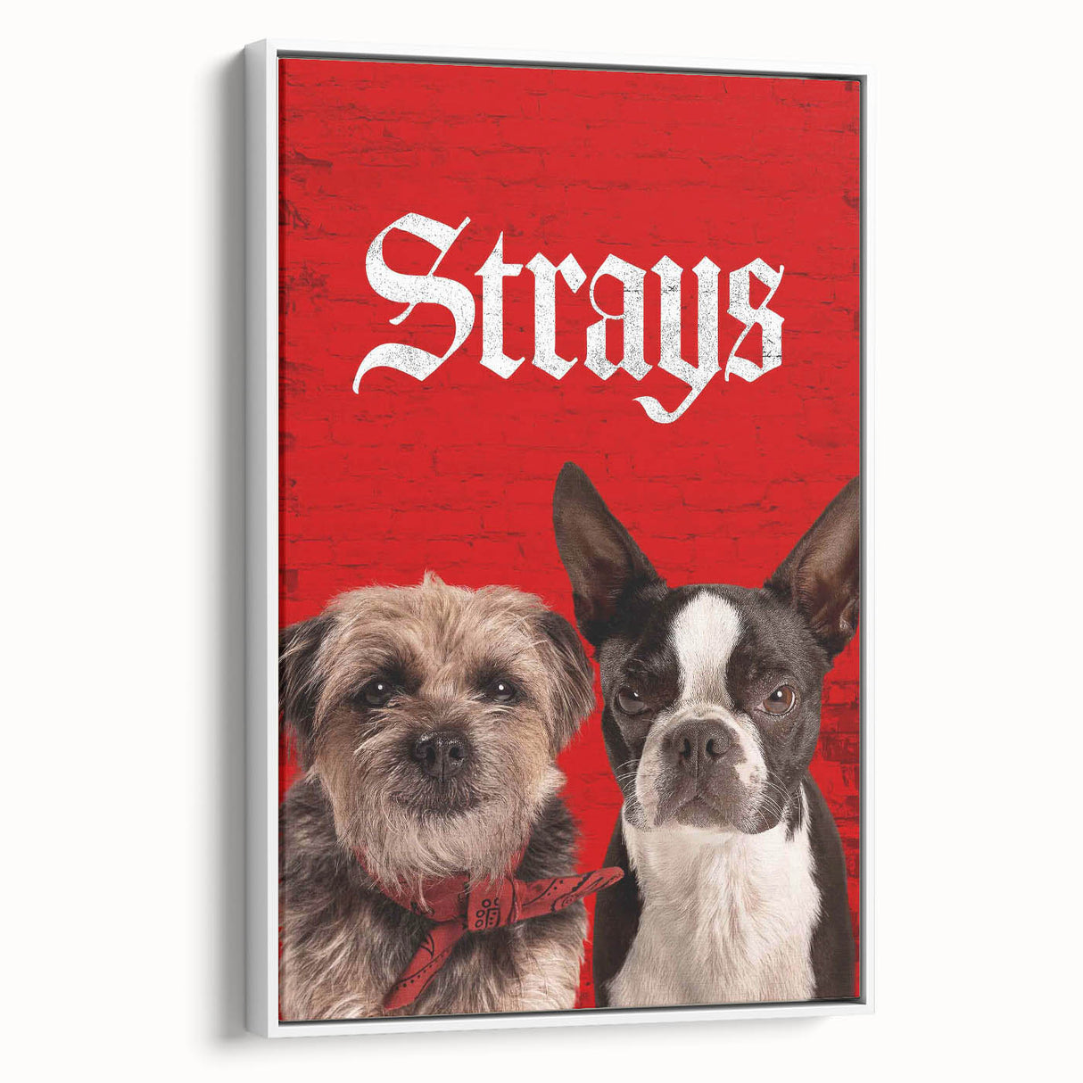 Strays 2020s Vintage Movie Poster – Retro Comedy Film Art Print