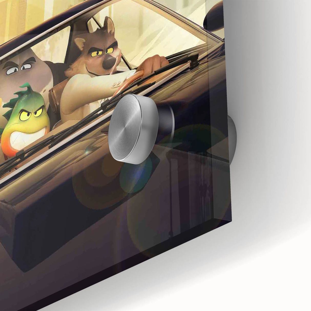 The Bad Guys Poster – 2020s Vintage Animated Heist Movie Art