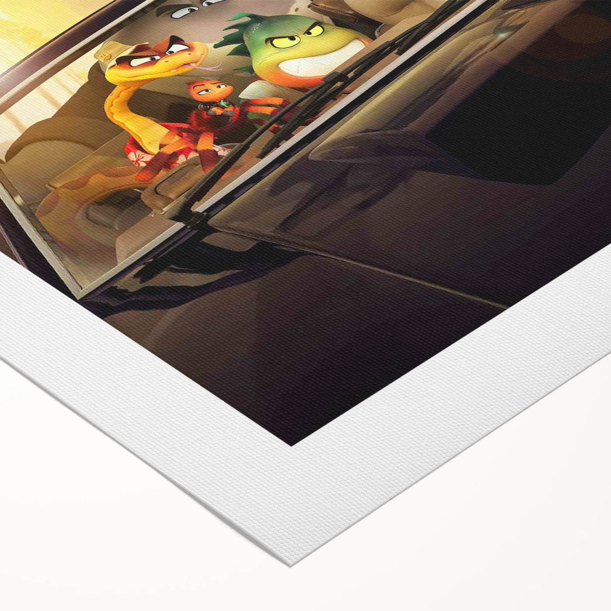 The Bad Guys Poster – 2020s Vintage Animated Heist Movie Art