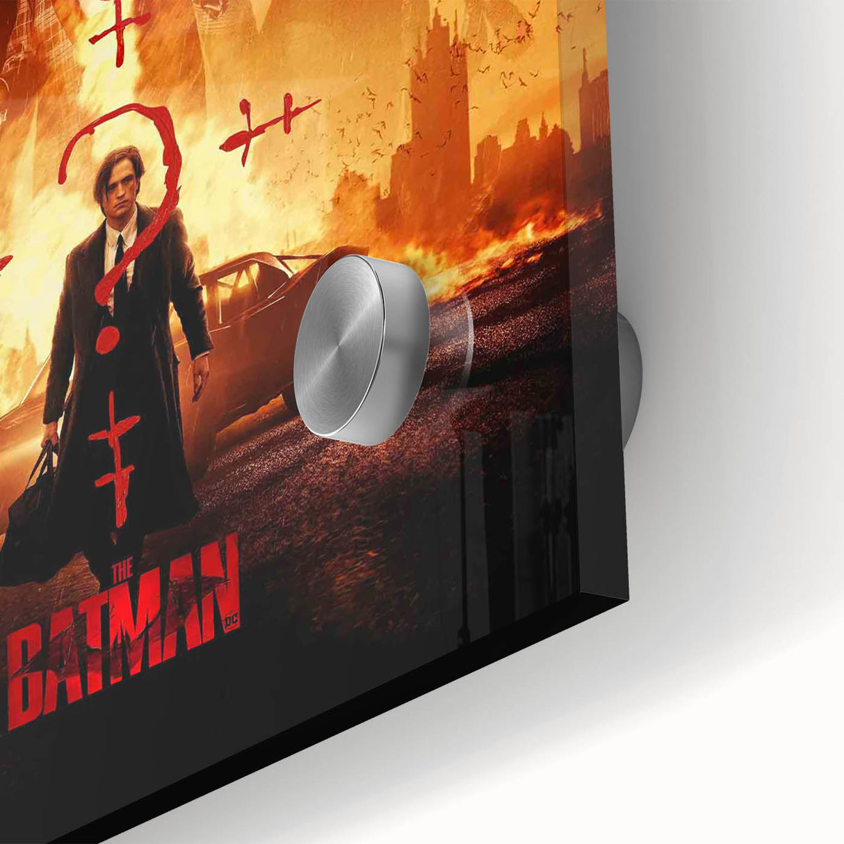 The Batman Poster – 2020s Vintage Superhero Movie Wall Art Print