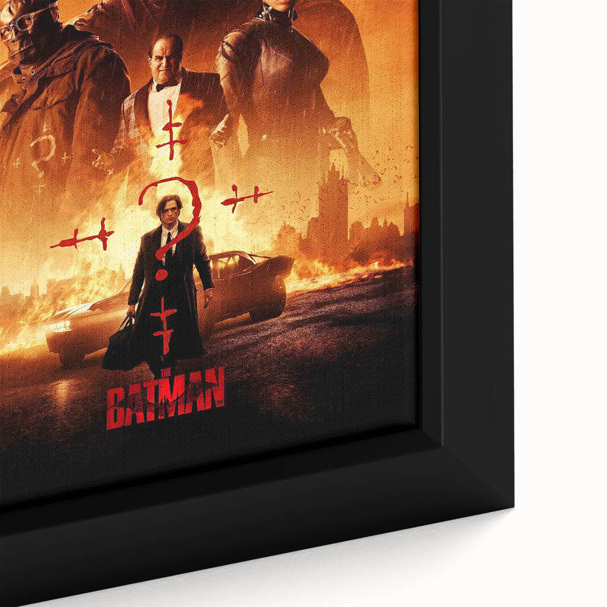 The Batman Poster – 2020s Vintage Superhero Movie Wall Art Print