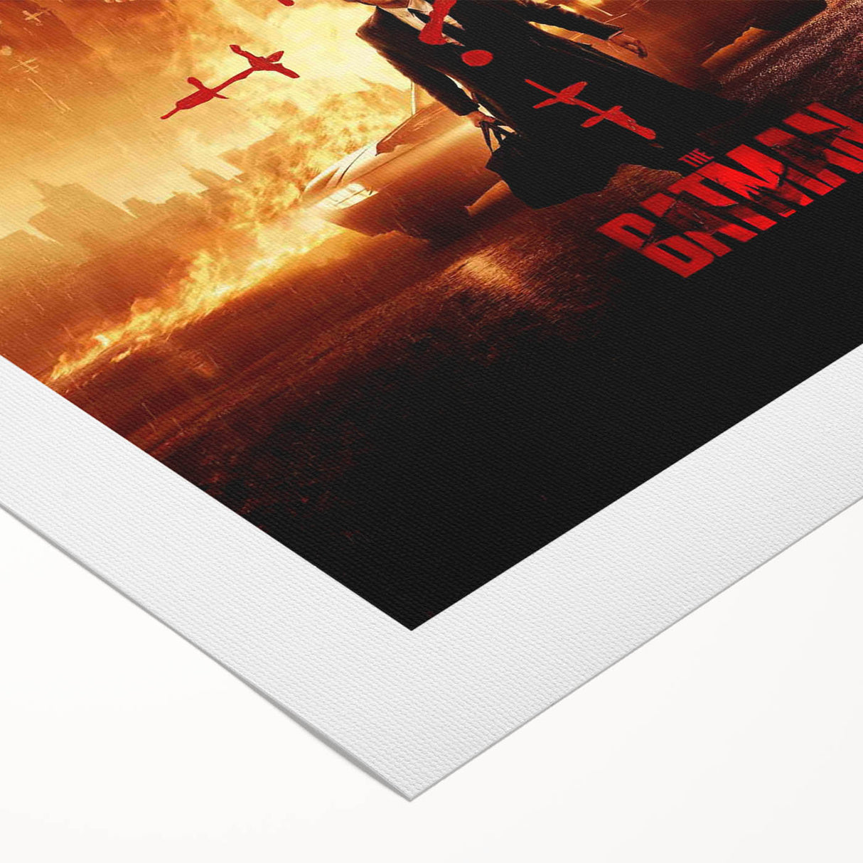 The Batman Poster – 2020s Vintage Superhero Movie Wall Art Print