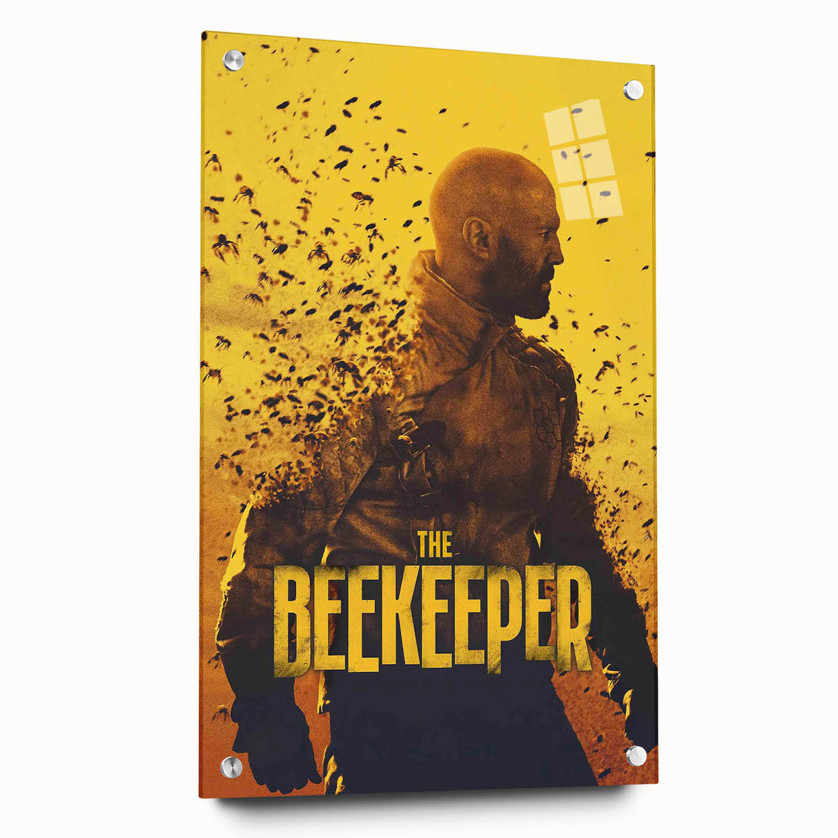 The Beekeeper Vintage 2020s Movie Poster – Bold Action Wall Art Print
