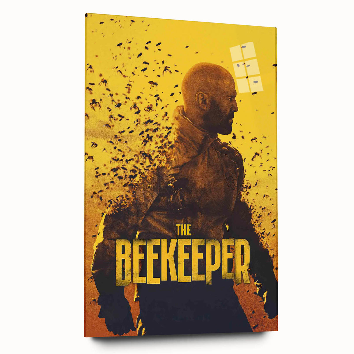 The Beekeeper Vintage 2020s Movie Poster – Bold Action Wall Art Print
