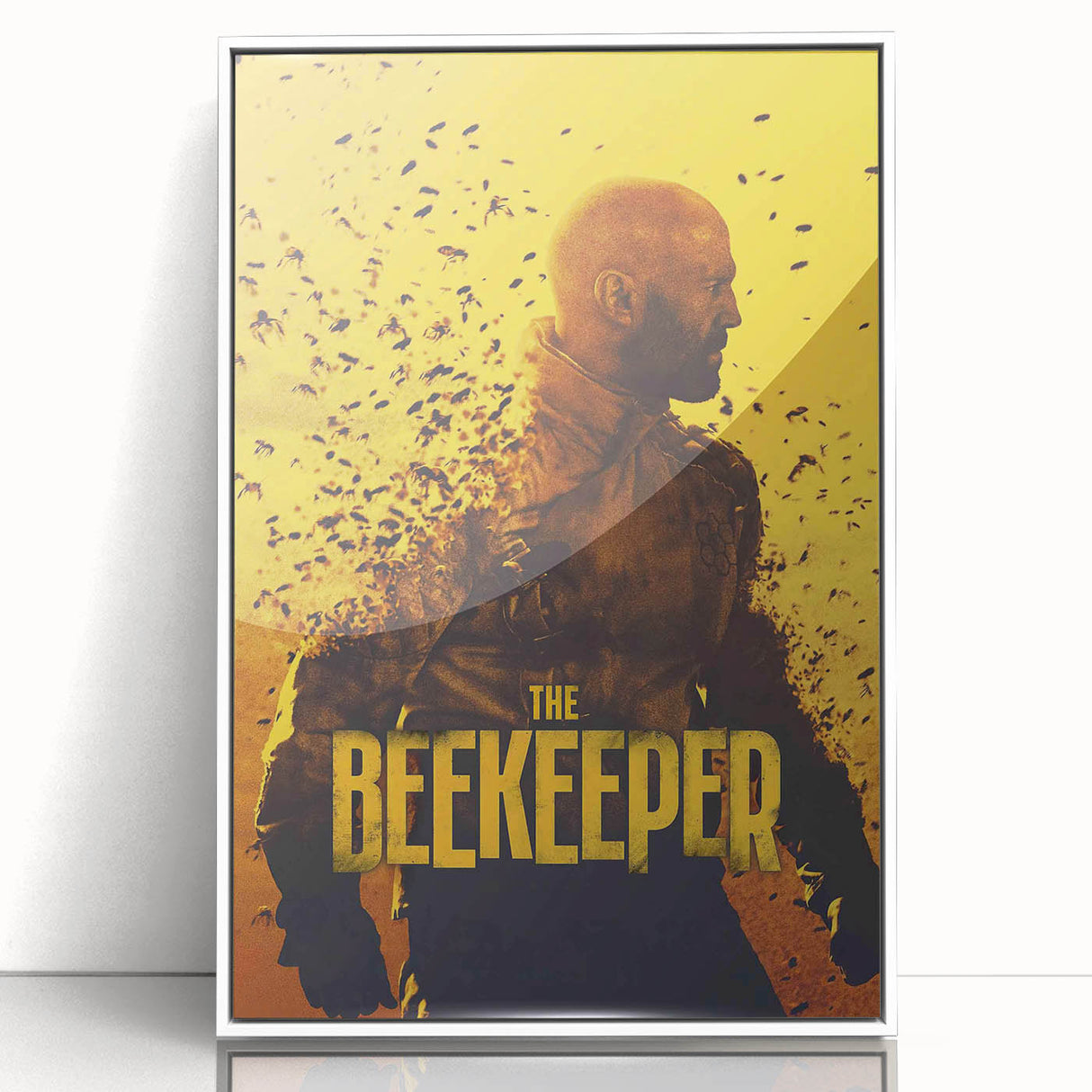 The Beekeeper Vintage 2020s Movie Poster – Bold Action Wall Art Print