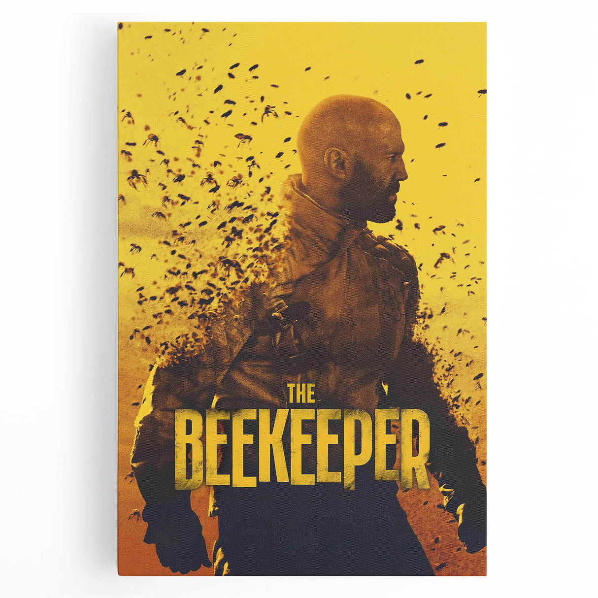 The Beekeeper Vintage 2020s Movie Poster – Bold Action Wall Art Print