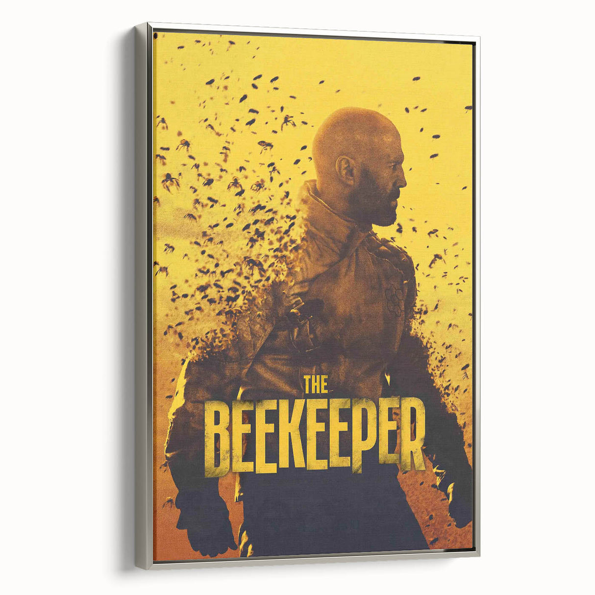The Beekeeper Vintage 2020s Movie Poster – Bold Action Wall Art Print