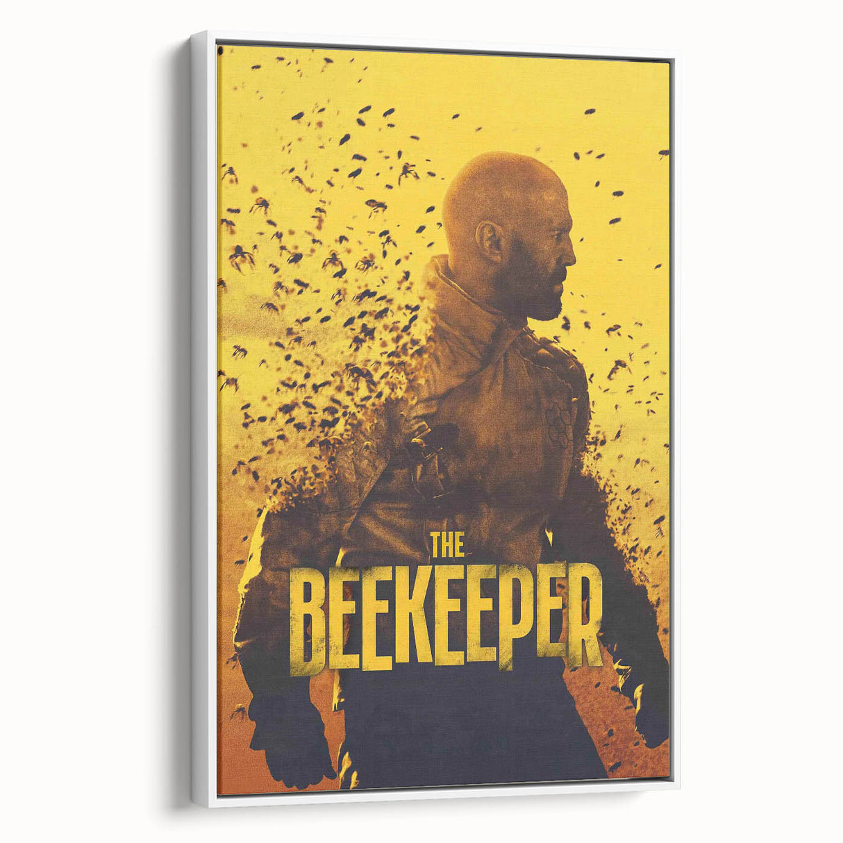 The Beekeeper Vintage 2020s Movie Poster – Bold Action Wall Art Print