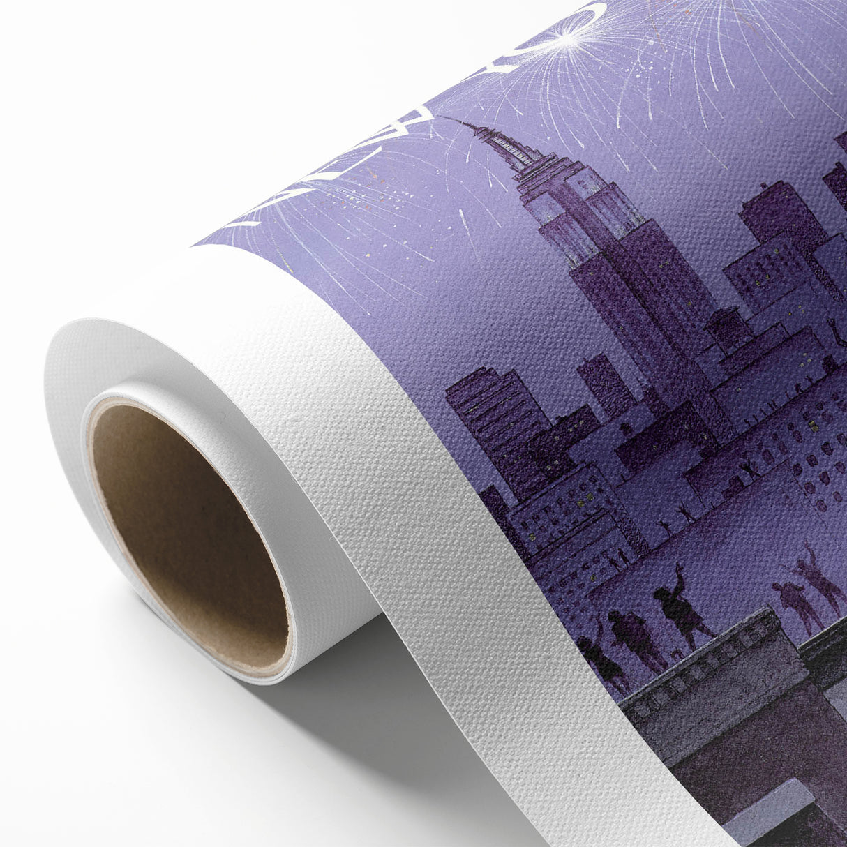 Vintage New Yorker Poster - New Year's Eve Diner Art Print