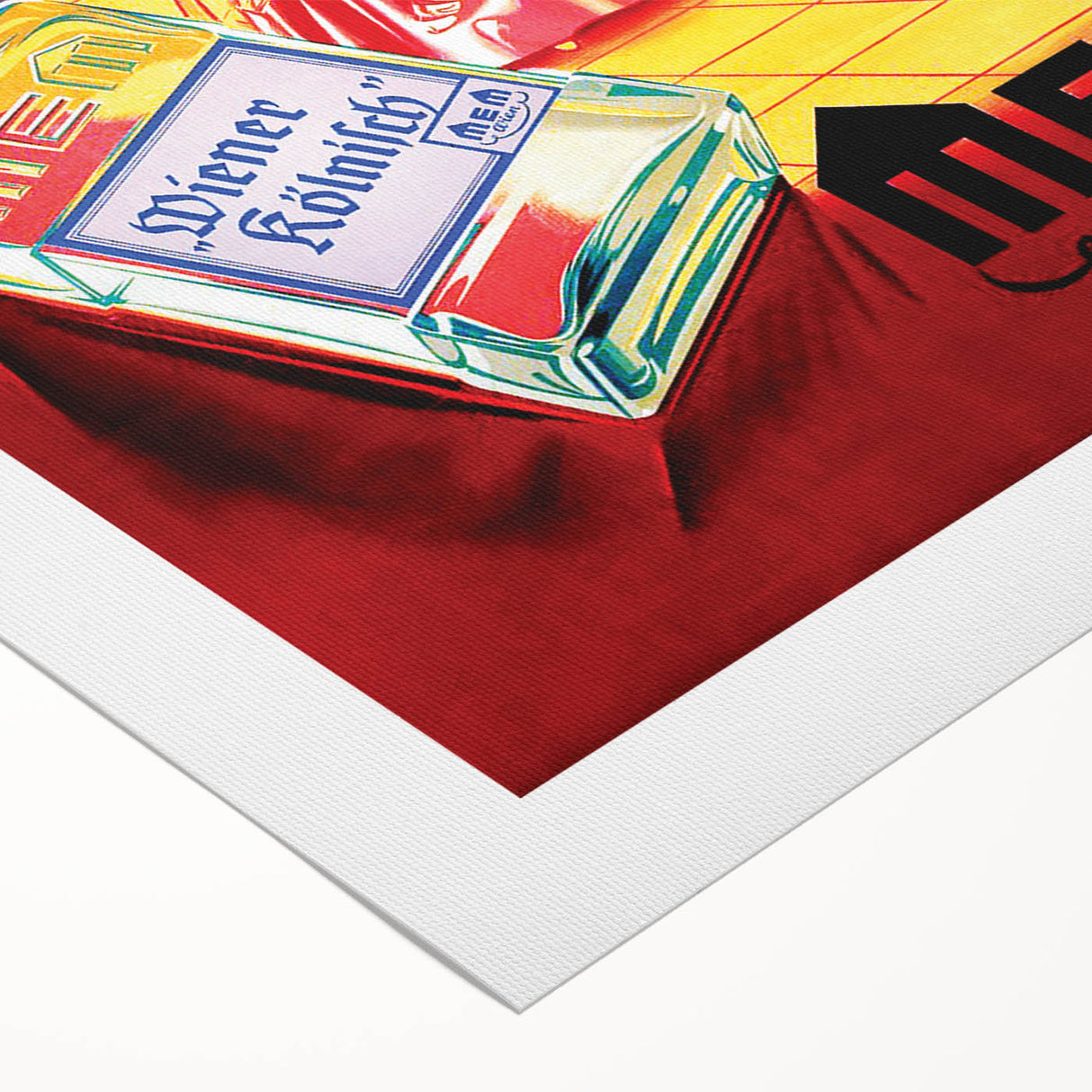 Classic Vintage MEM Perfume Advertising Poster - Retro Wall Art