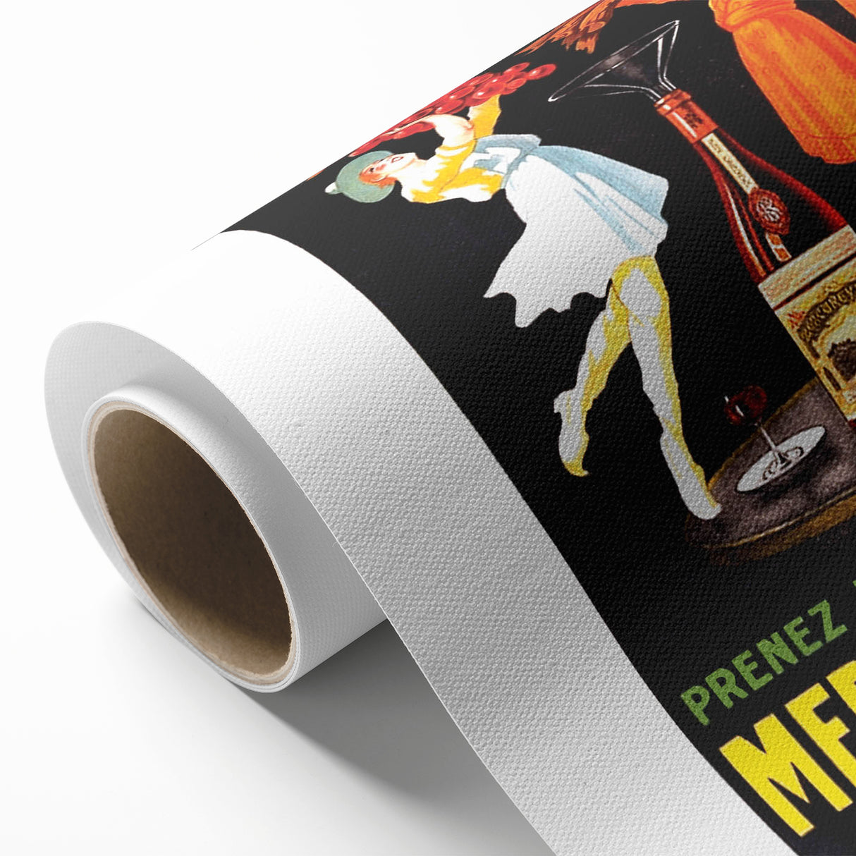 Vintage Advertising Poster – Retro Mercurey Kina Drink Ad