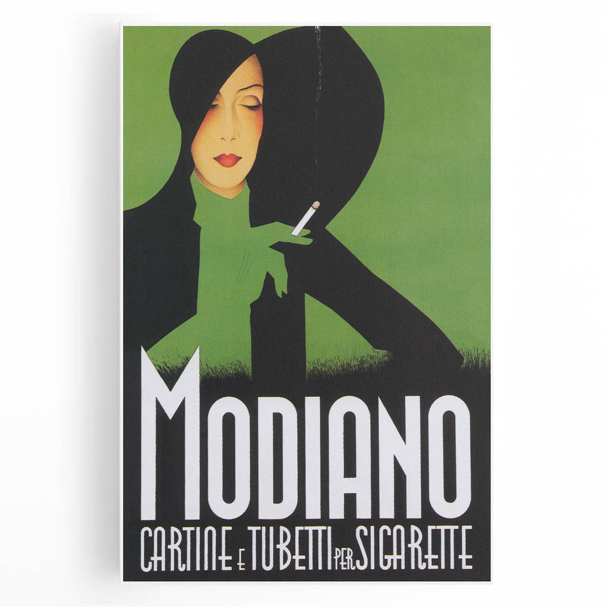 Vintage Modiano Cigarette Ad – Retro Italian Poster Wall Art
