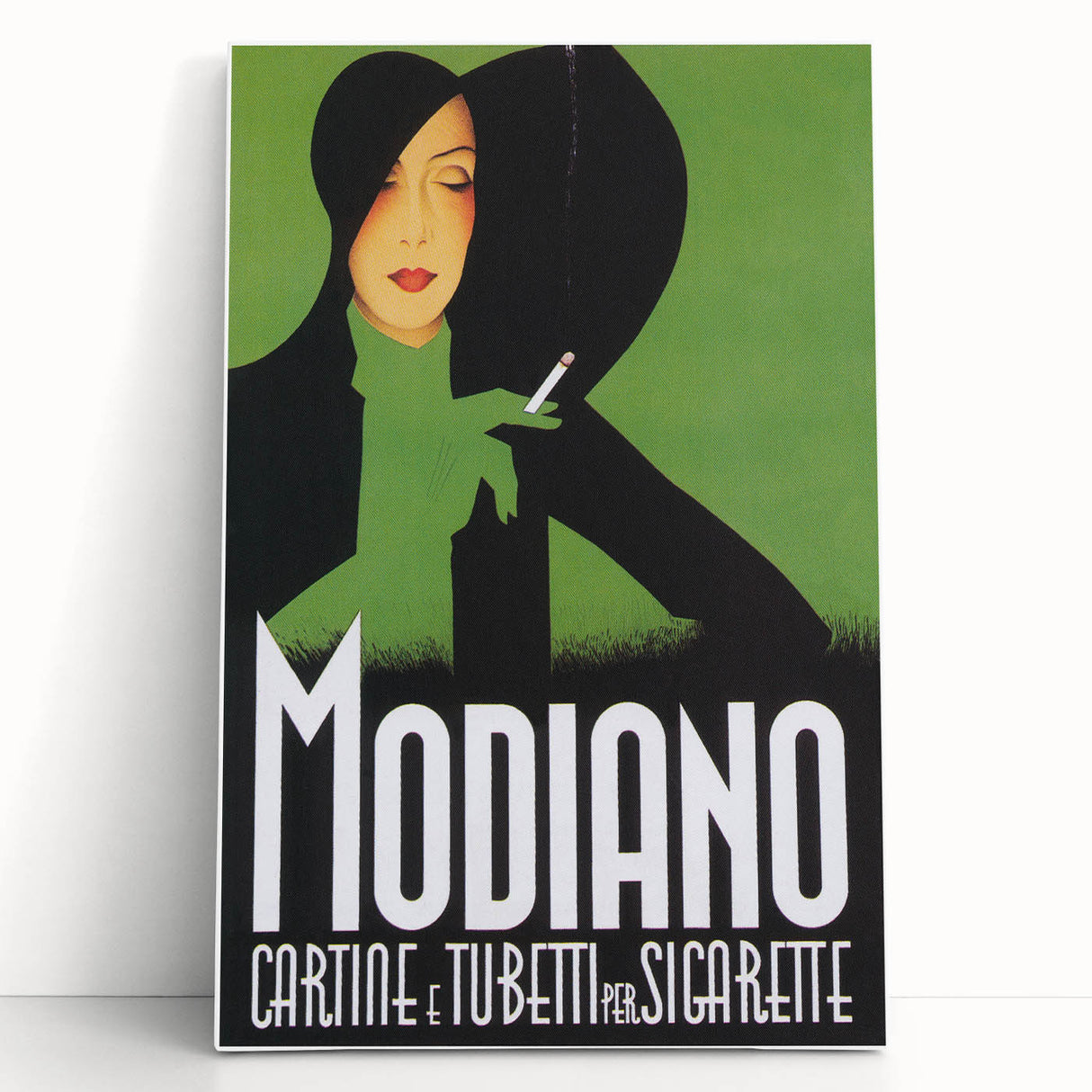 Vintage Modiano Cigarette Ad – Retro Italian Poster Wall Art