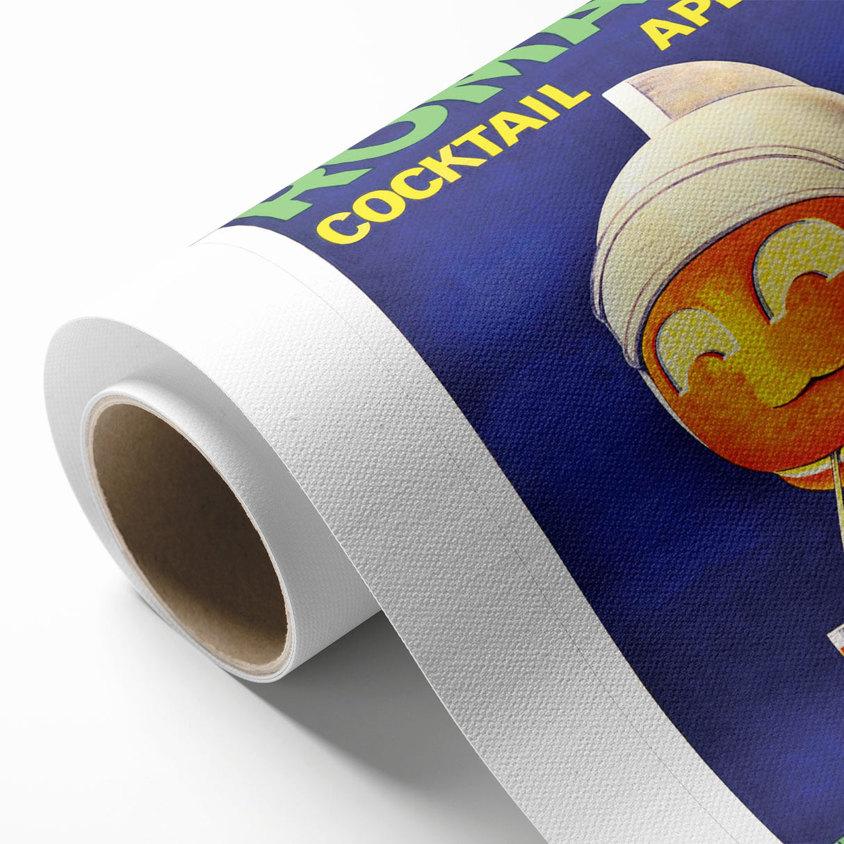 Vintage Romano Cocktail Aperitif Poster – Retro Drink Advertisement