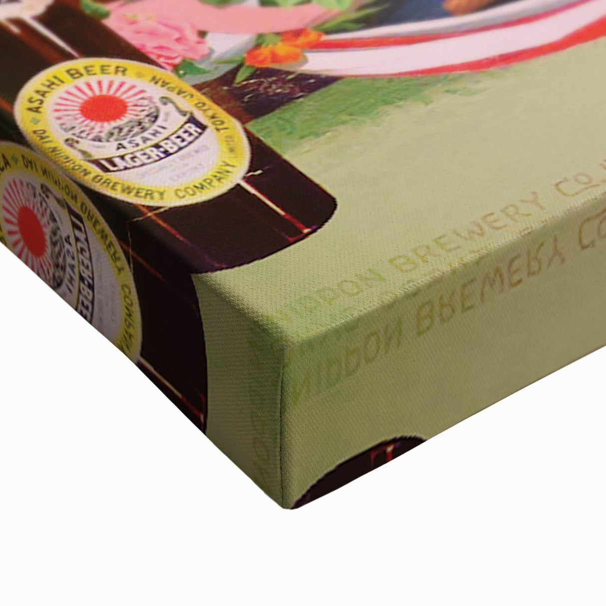 Vintage Asahi Beer Poster – Retro Japanese Advertising Wall Art