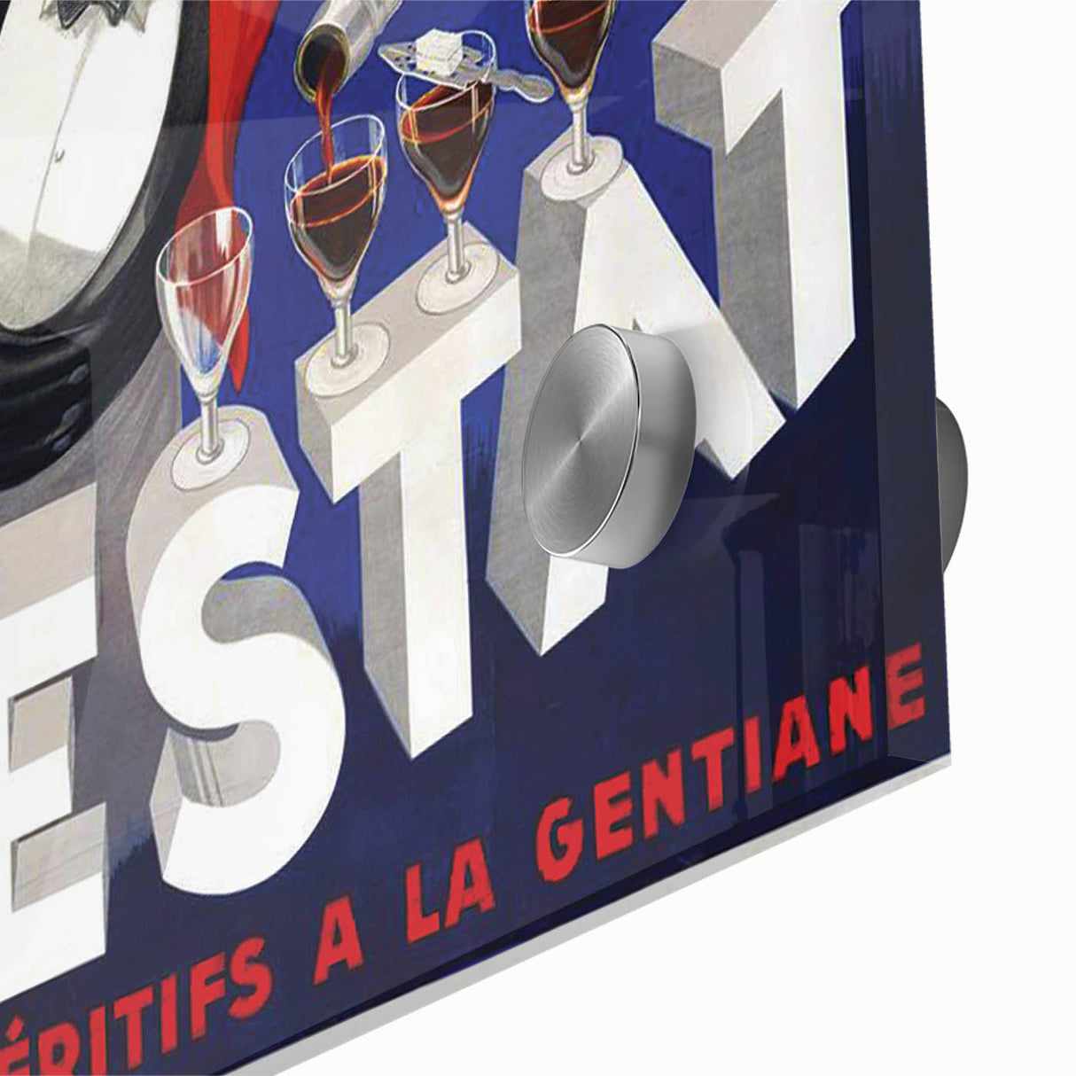 Vintage Secrestat Bitter Poster – Retro French Advertising Wall Art