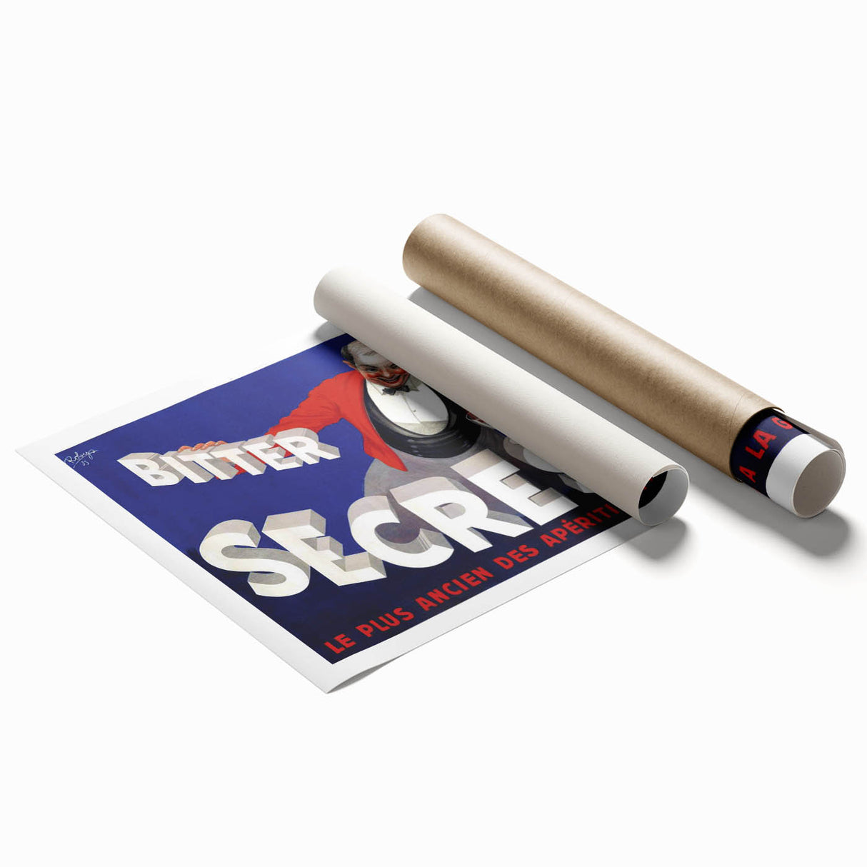 Vintage Secrestat Bitter Poster – Retro French Advertising Wall Art