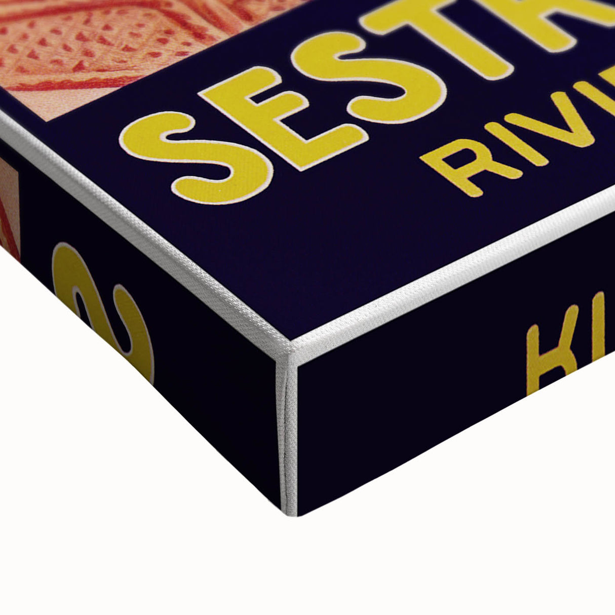 Vintage Sestri Levante Poster – Retro Italian Riviera Travel Art