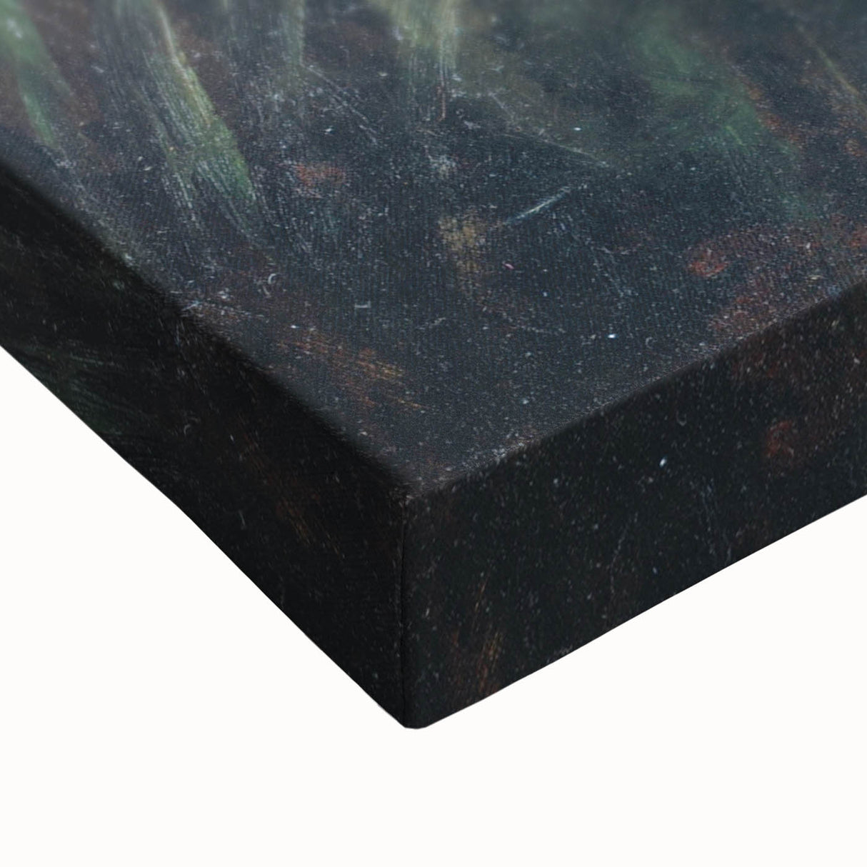 Vintage Animal Art - Majestic Tiger in the Grass Antique Print