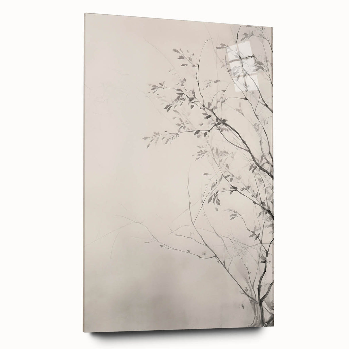 Vintage Botanical Art Prints – Elegant Branch Pencil Drawing