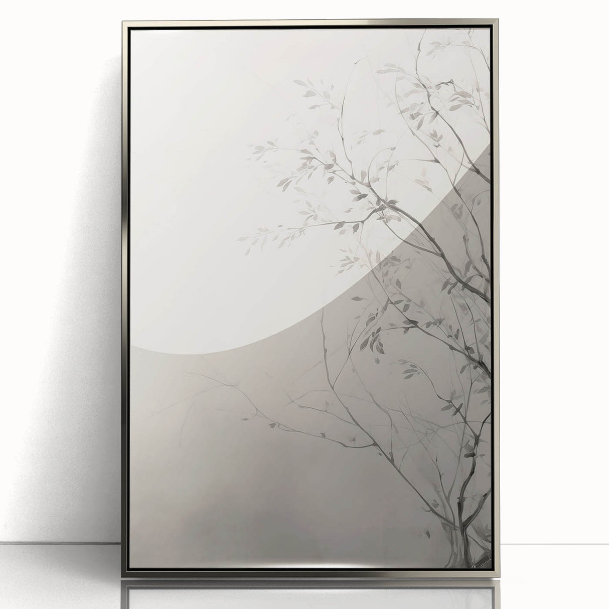 Vintage Botanical Art Prints – Elegant Branch Pencil Drawing