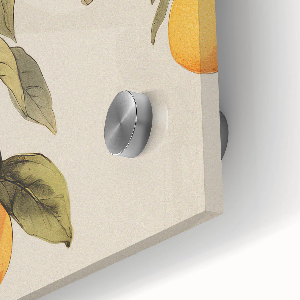 Vintage Botanical Art Print: Antique Lemon Tree Illustration