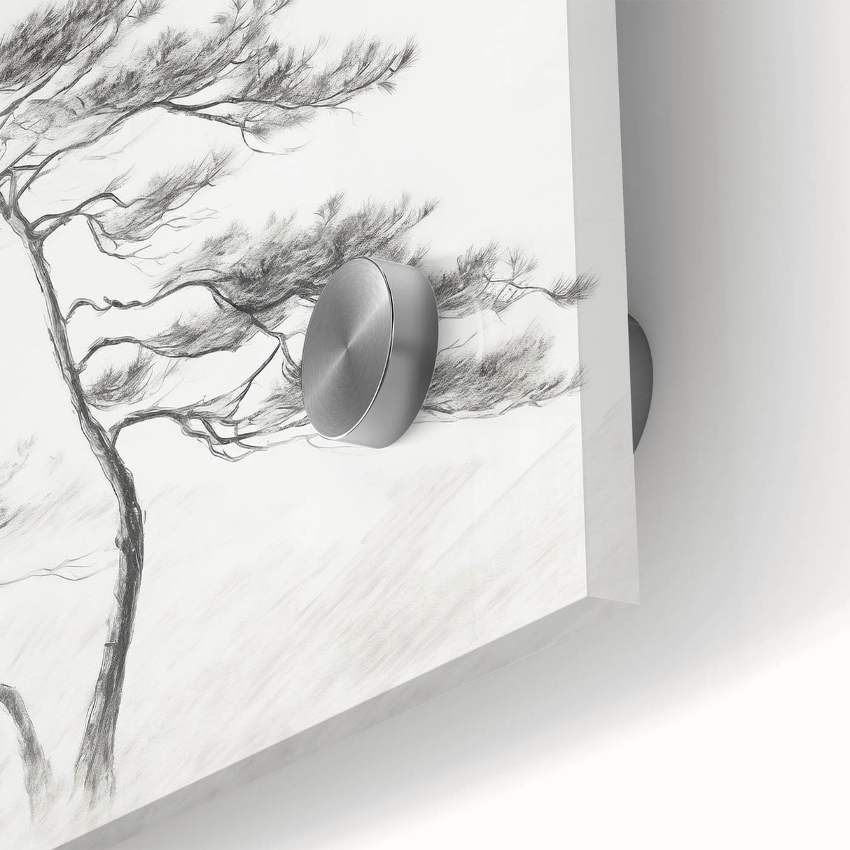 Vintage Botanical Art Print: Elegant Tree Sketch Illustration