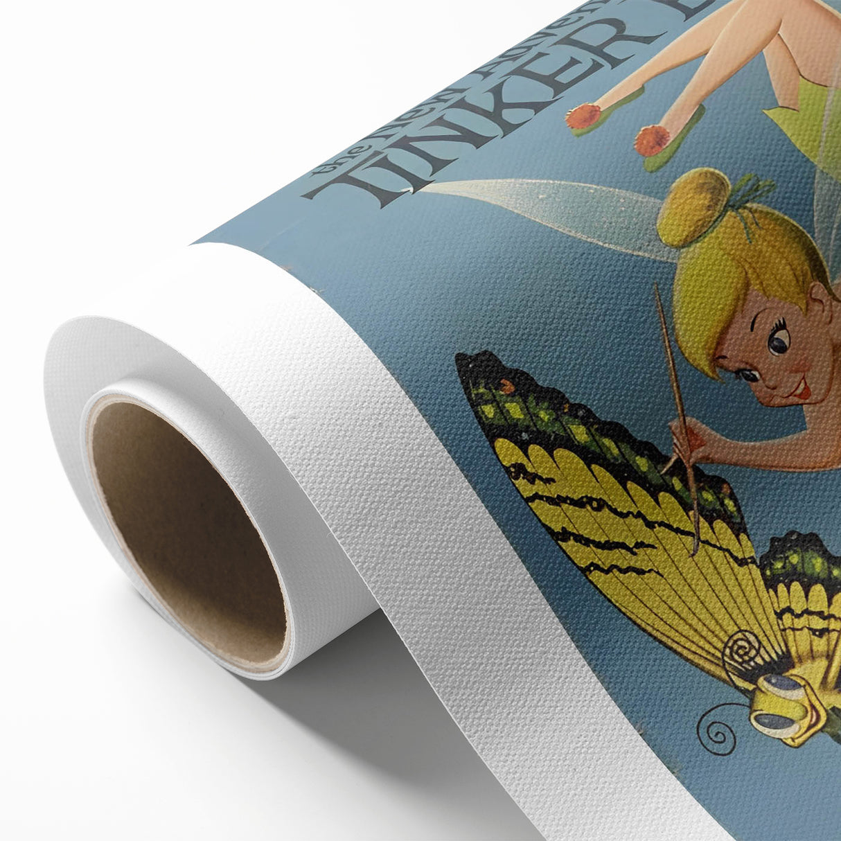 Vintage Comics Wall Art – Tinker Bell Retro Fairy Tale Poster