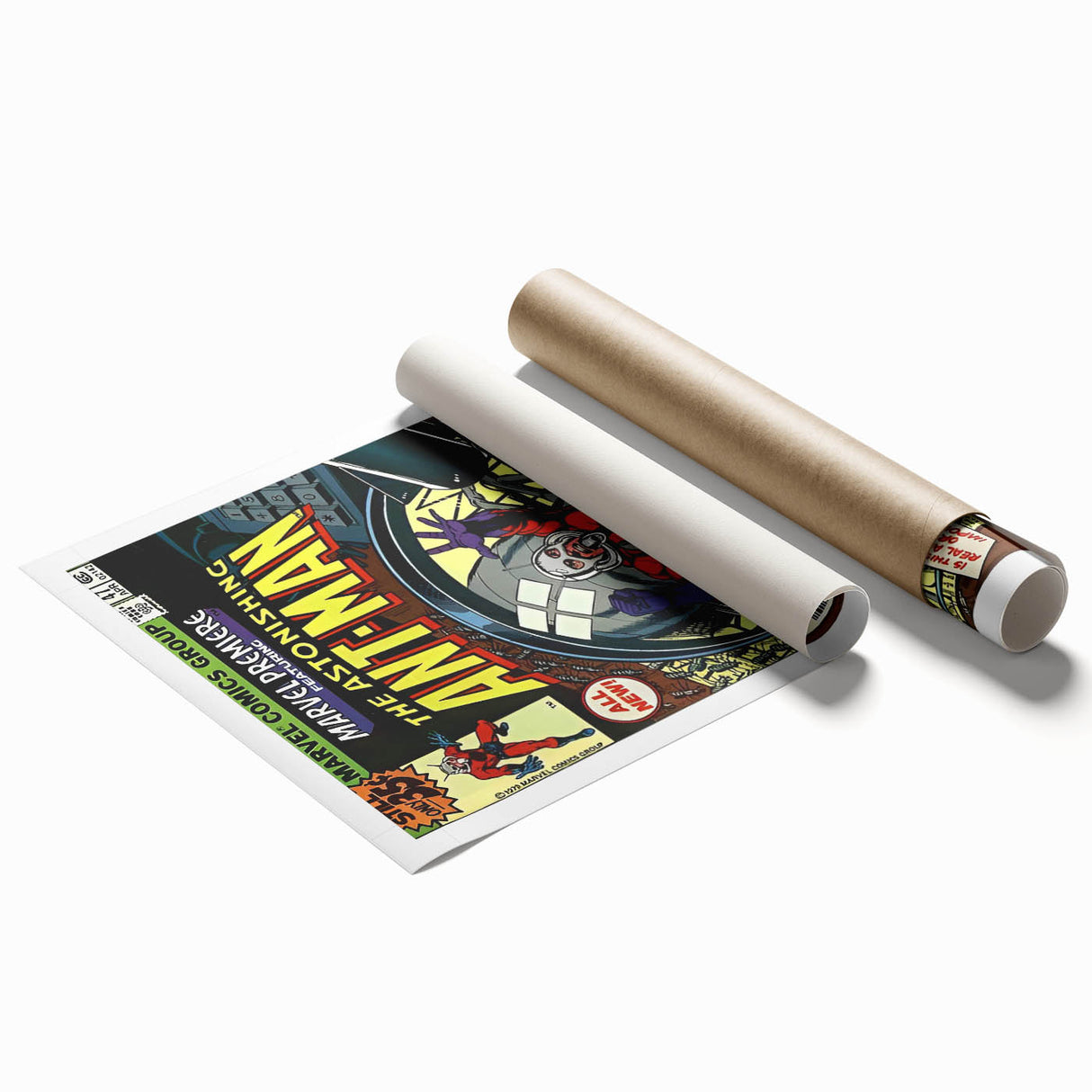 Vintage Comics Wall Art – Ant-Man Retro Superhero Poster