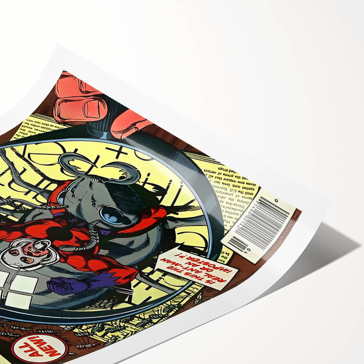 Vintage Comics Wall Art – Ant-Man Retro Superhero Poster