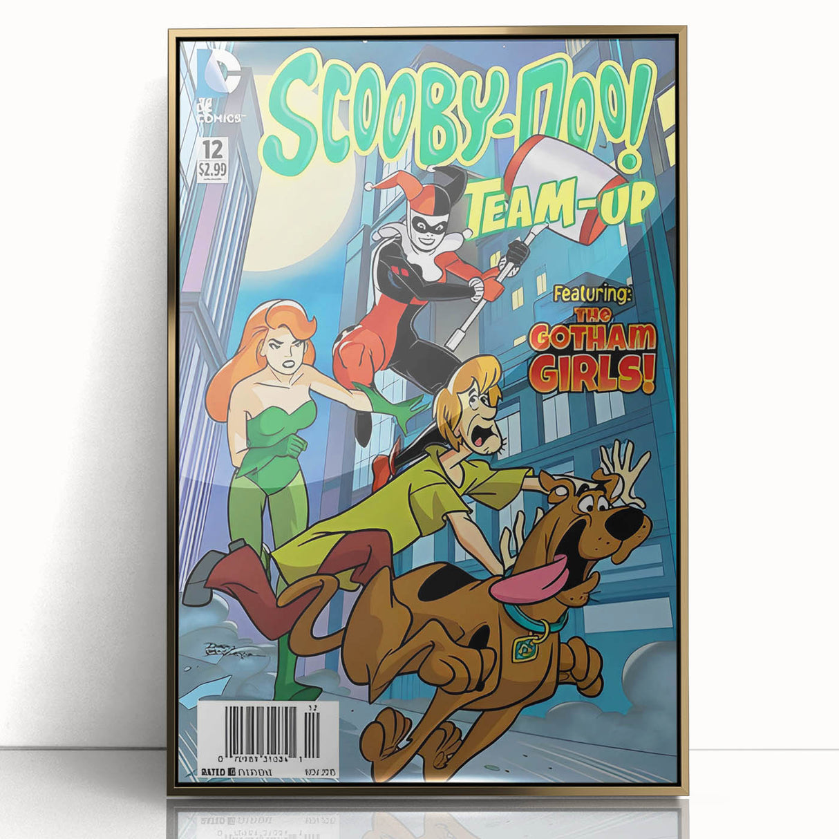 Vintage Comics Wall Art – Scooby-Doo & Gotham Girls Poster