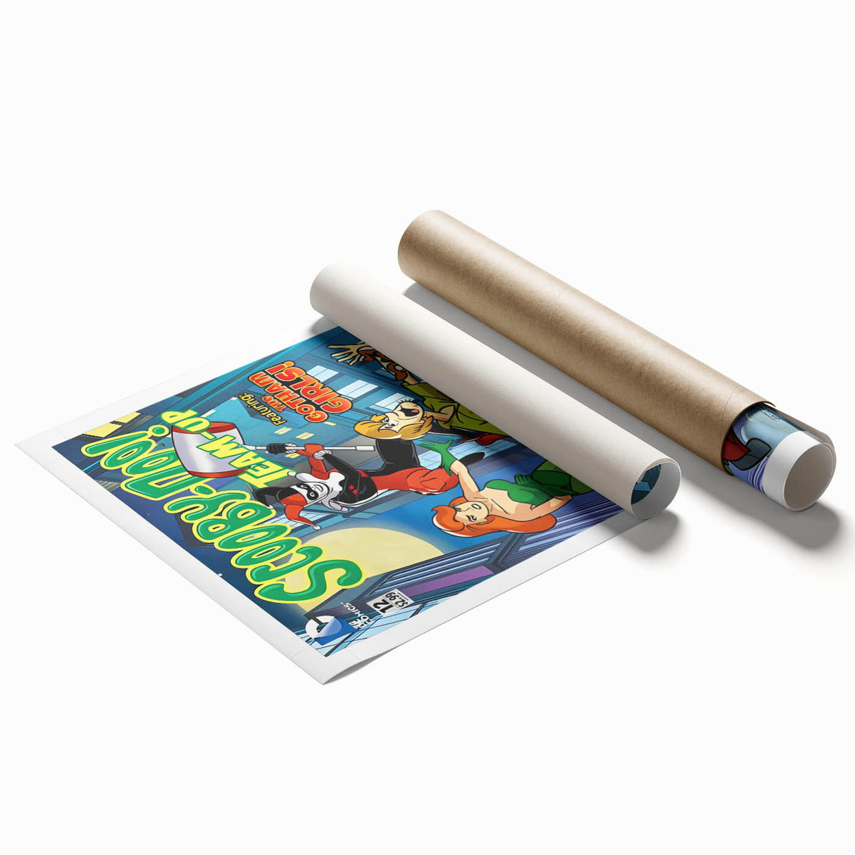 Vintage Comics Wall Art – Scooby-Doo & Gotham Girls Poster