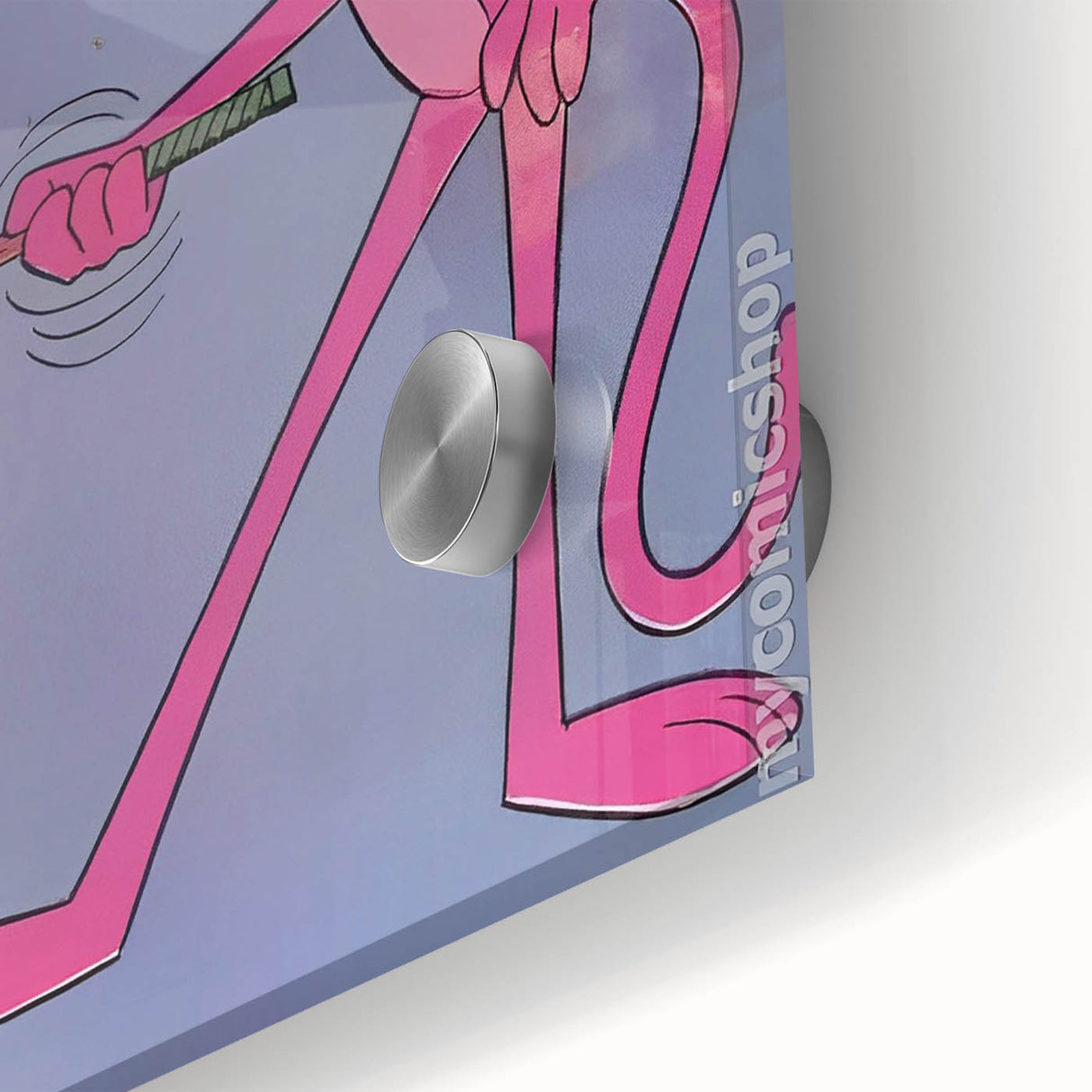 Vintage Comics Wall Art – The Pink Panther Classic Cartoon Print